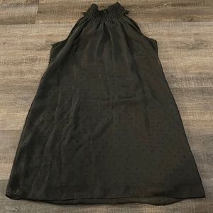 Sleeveless Turtleneck Dress